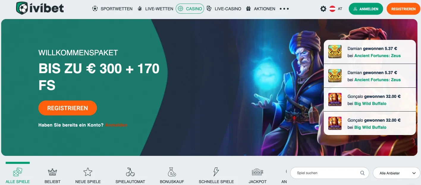 iviBet Lobby