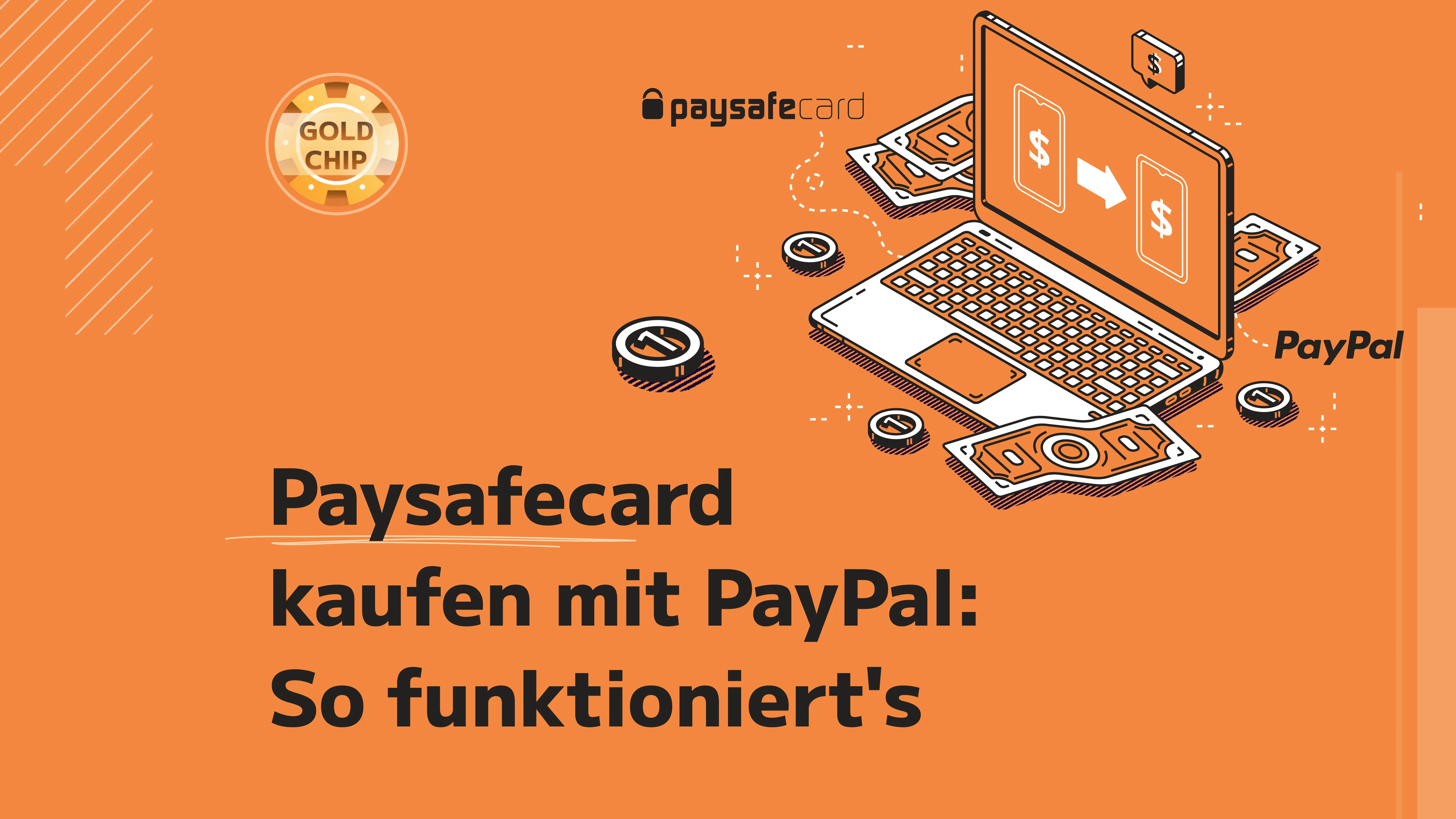 So funktioniert der Kauf einer Paysafecard mit PayPal.