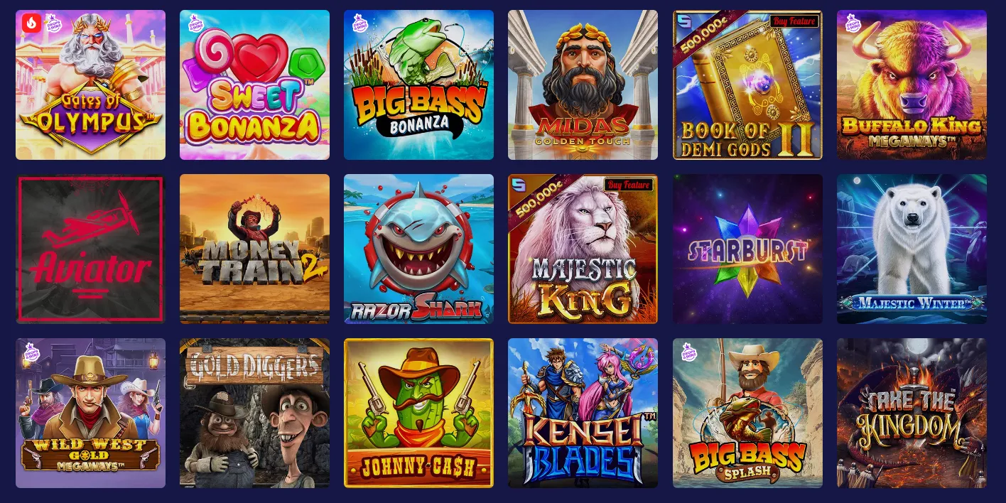 Pinocasino Spiele