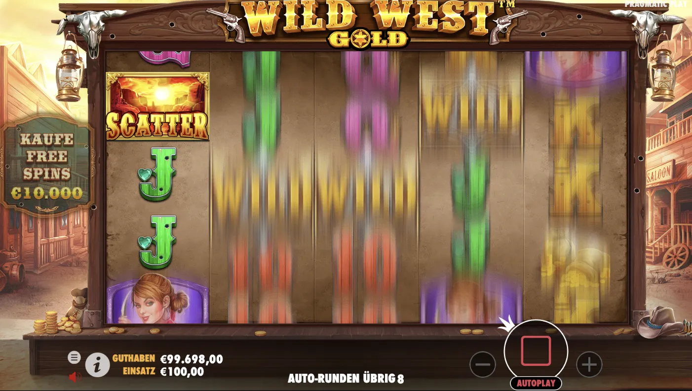 Wilder Westen Gold Autoplay