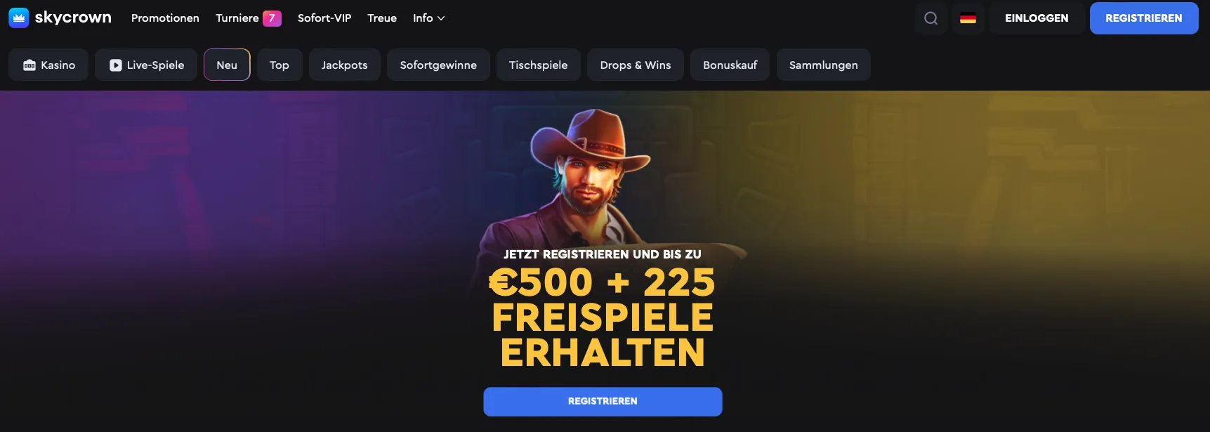 Skycrown Casino Willkommen