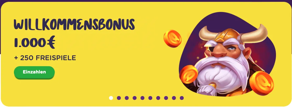 Willkommensbonus Casiqo Casino
