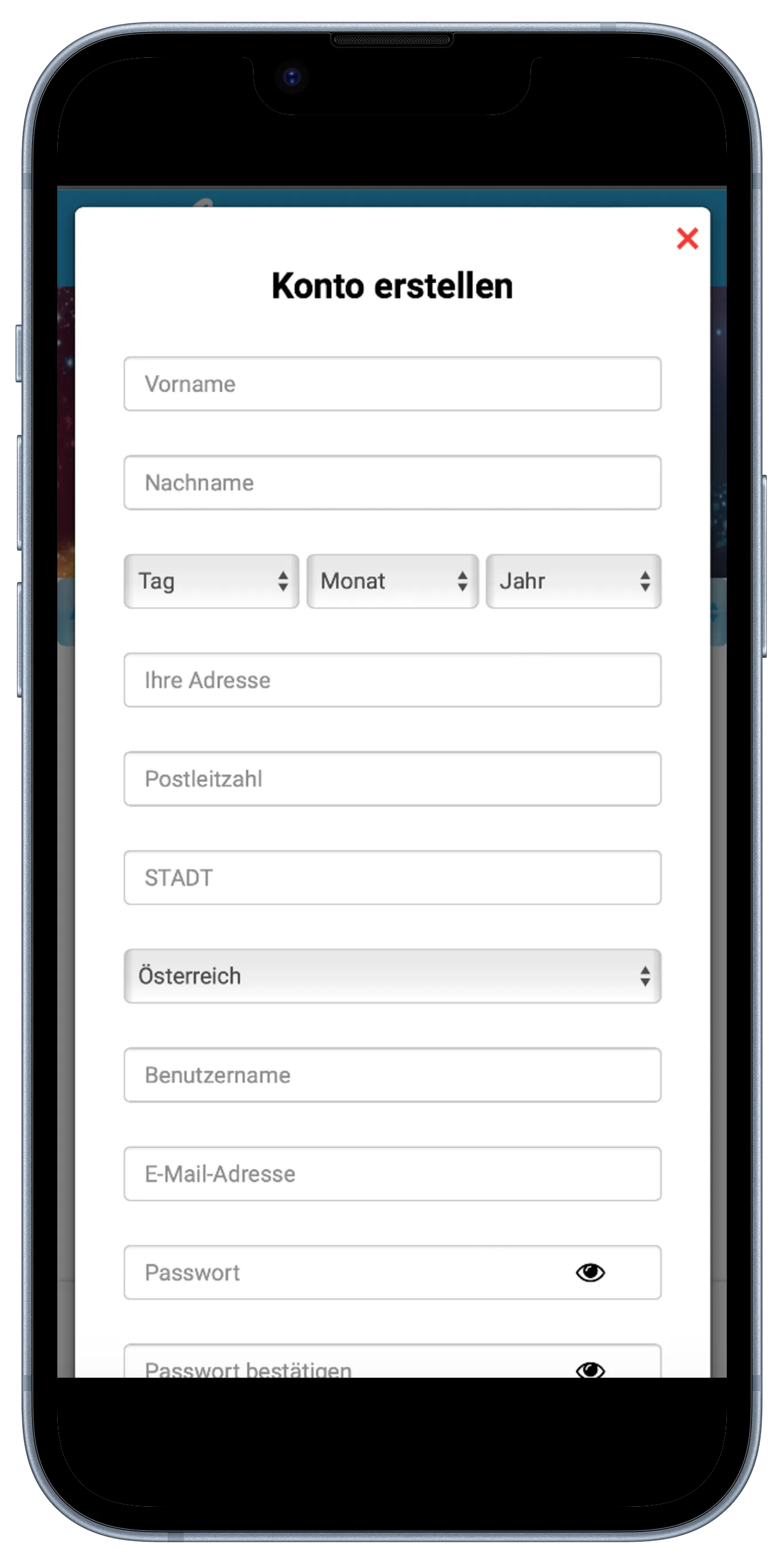 Evolvecasino Mobile Registration