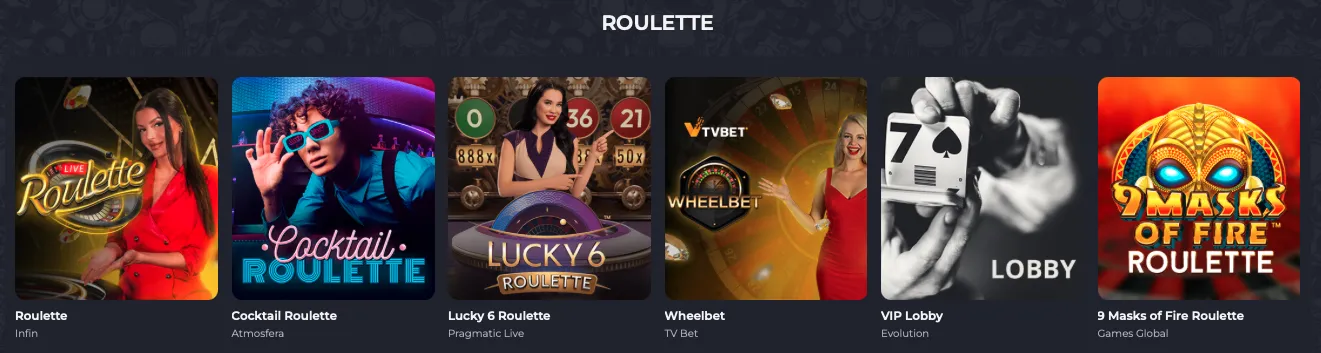Online Roulette Spiele bei Rollingslots