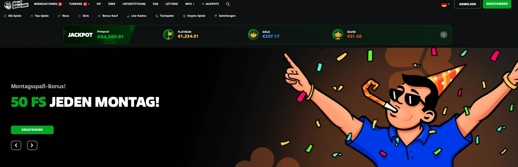 Billy Billion Online Asino Lobby Billy Billion Online Asino Lobby