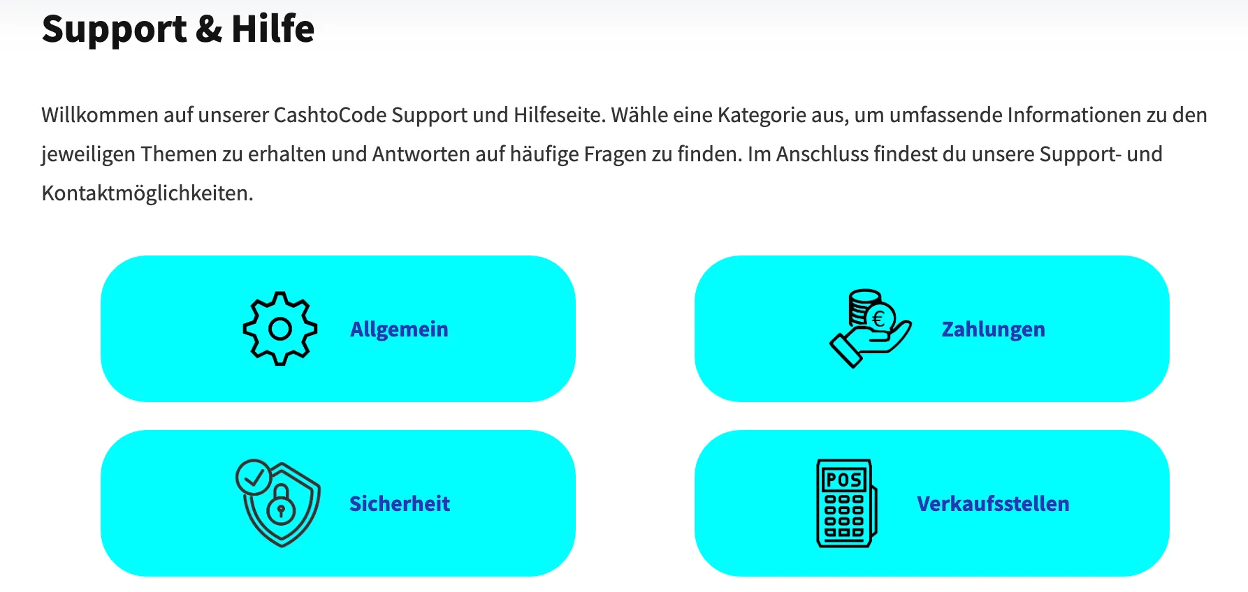 Cashtocode support Cashtocode Support