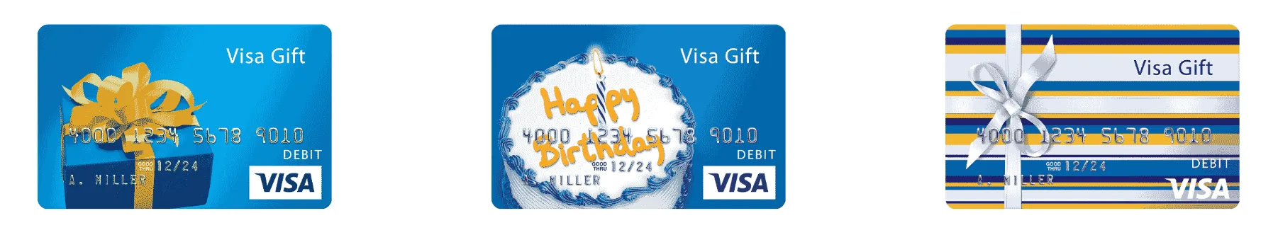 VISA-Kartentypen