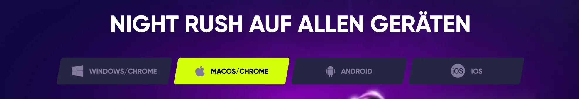 Kurzübersicht zum NightRush Online-Casino