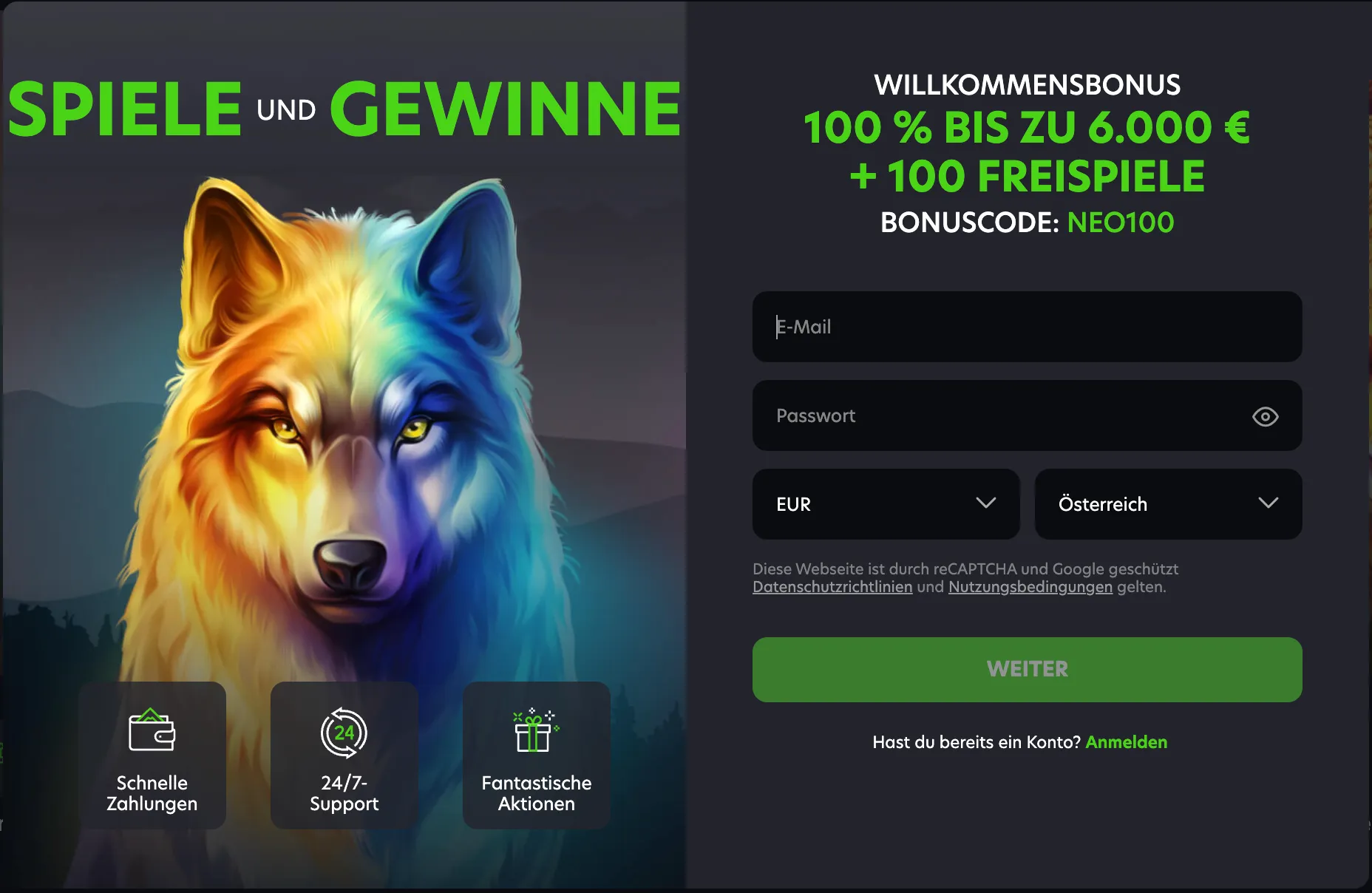 Neospin Casino: Bewertungen, Boni & umfassender Test