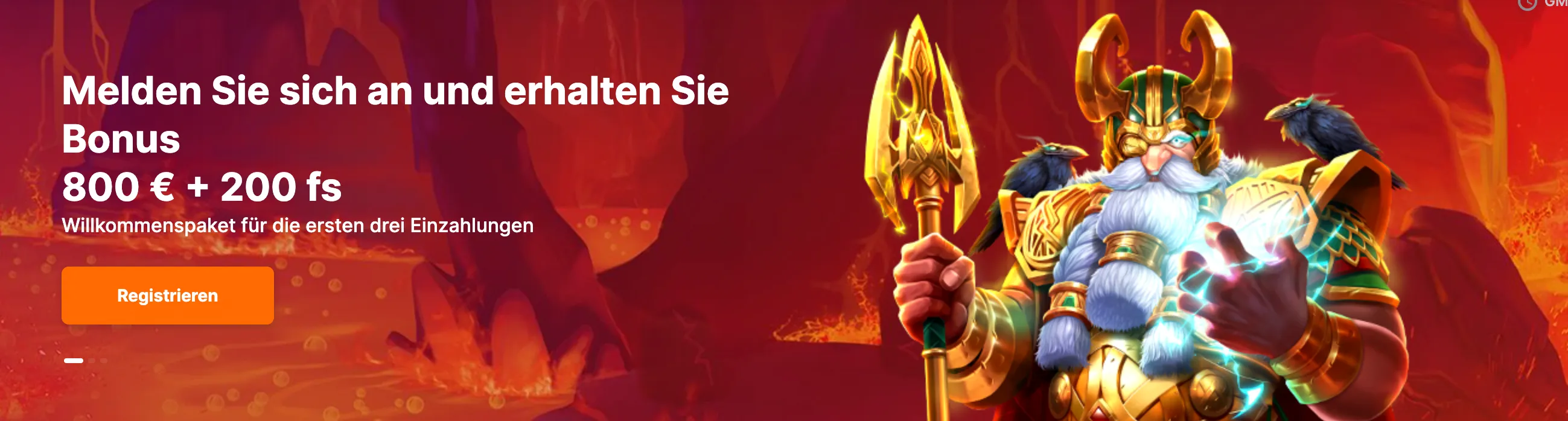 Mindesteinzahlung von 20 € oder 45 € (je nach Auswahl), Freispiele am Book of Sirens oder Sugar Rush Slot (abhängig von der Auswahl), Umsatz x40 (Freispiele x30) innerhalb von 5 Tagen umsetzbar, maximaler Einsatz 5 €.