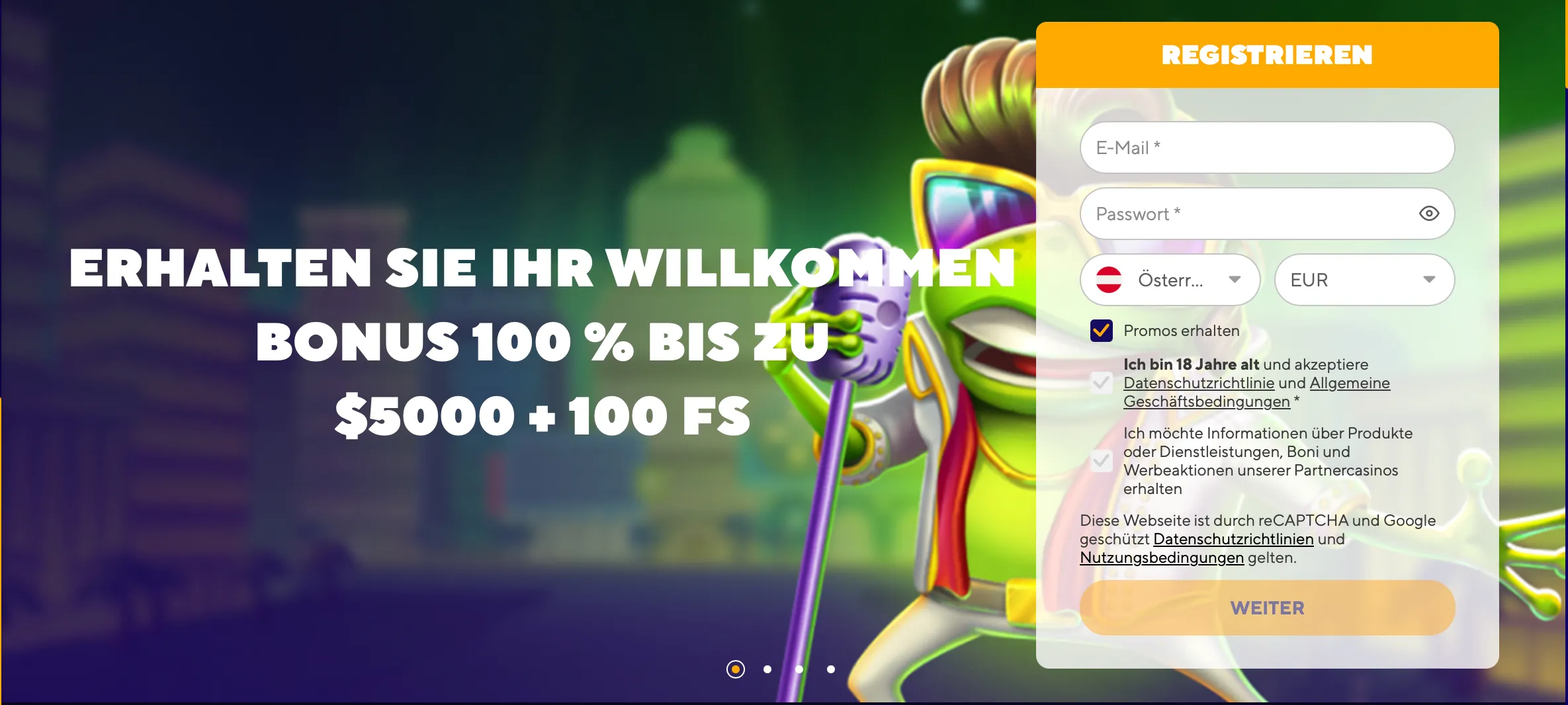 Hazard-casino-startseite.png breiten Palette an Live Casino Spielen, Slots und Tischspielen bietet dieses Sofort Casino besonders attraktive