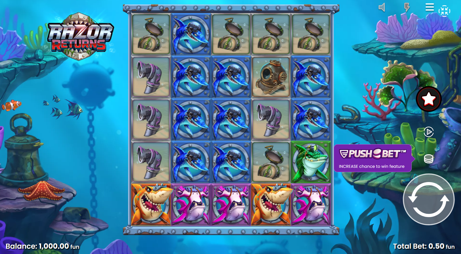 Razor Returns Slot