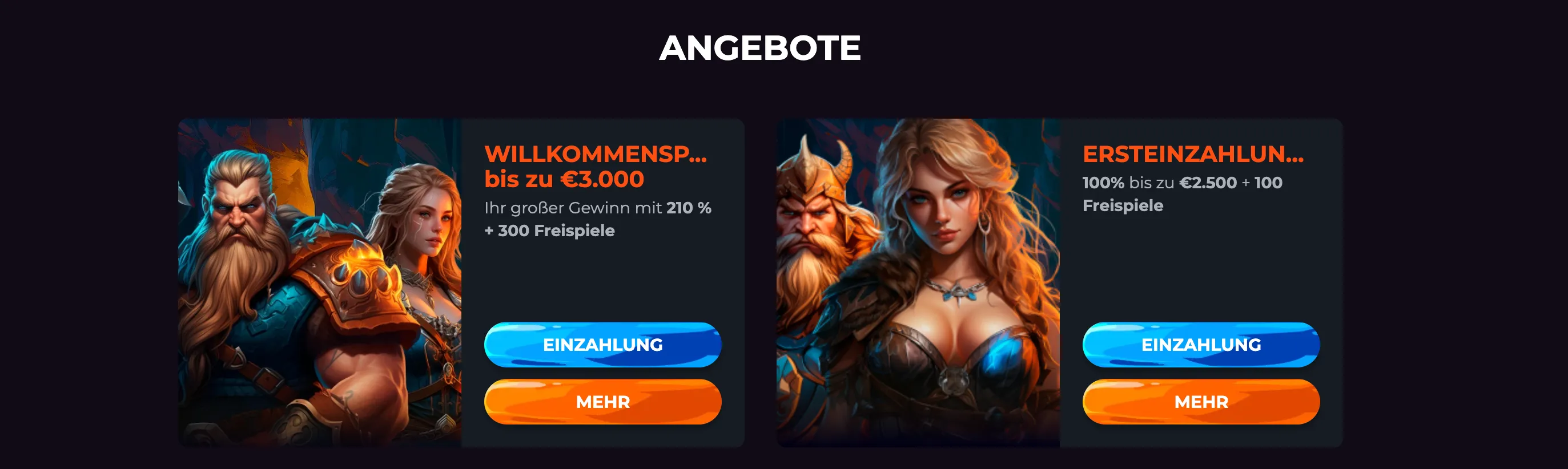 Weitere Werbeaktionen und Reload-Boni