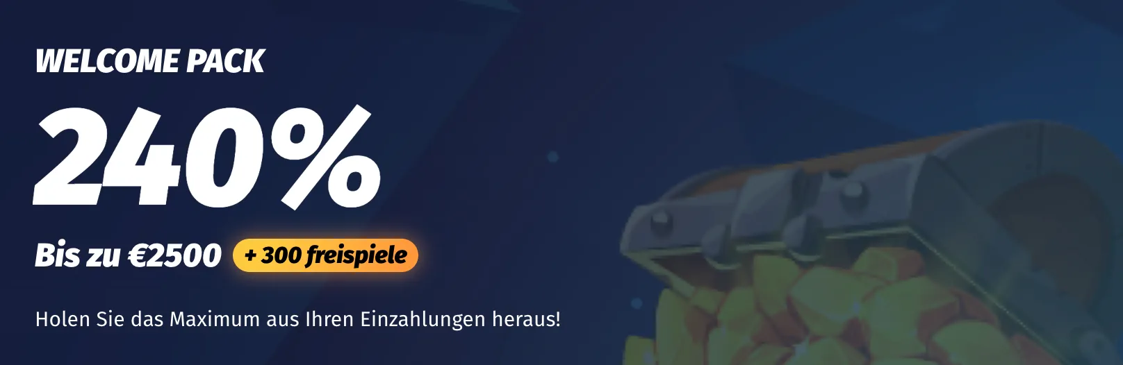 Das Bonuspaket von Winshark Online Casino - Testbericht von hellspin-online24.com