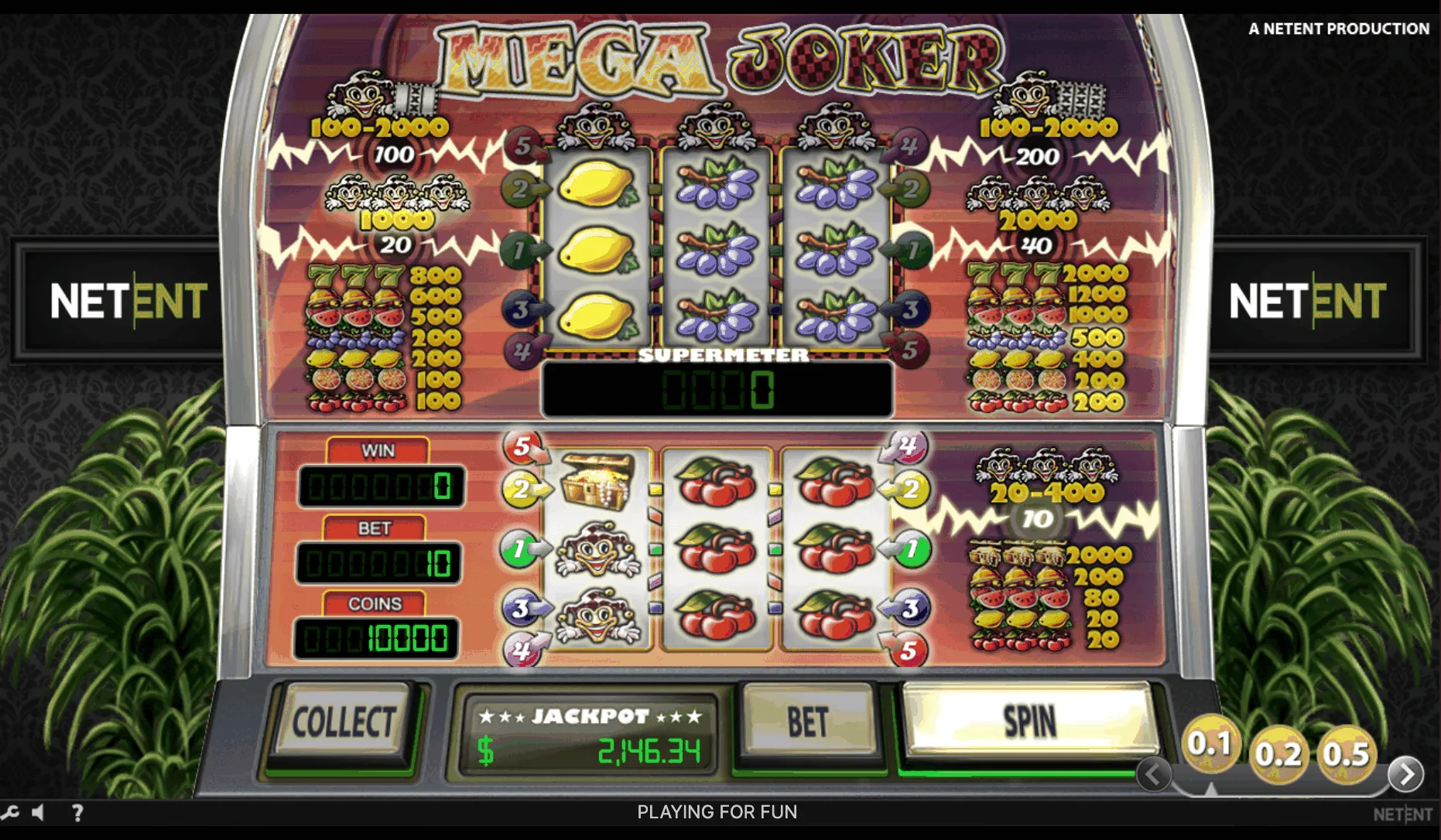 Mega-joker-netent-slot-uebersicht. Mega Joker (NetEnt) Slot-Übersicht.
