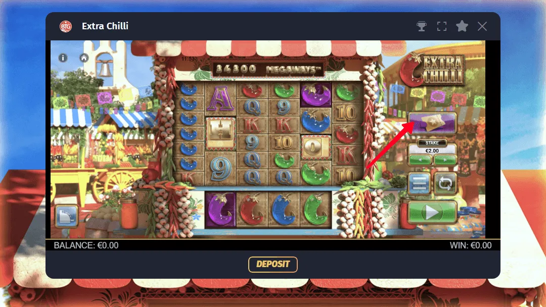 <strong>Tipp:</strong> Zunächst sollten Sie ein paar Runden in der Demoversion spielen, um die Funktionsweise des Spiels und die Features des Bonus-Kaufs zu verstehen. Danach können Sie mit echtem Geld um reale Gewinne spielen. Ein Pop-up-Fenster für den Erwerb von Gratis-Spins.