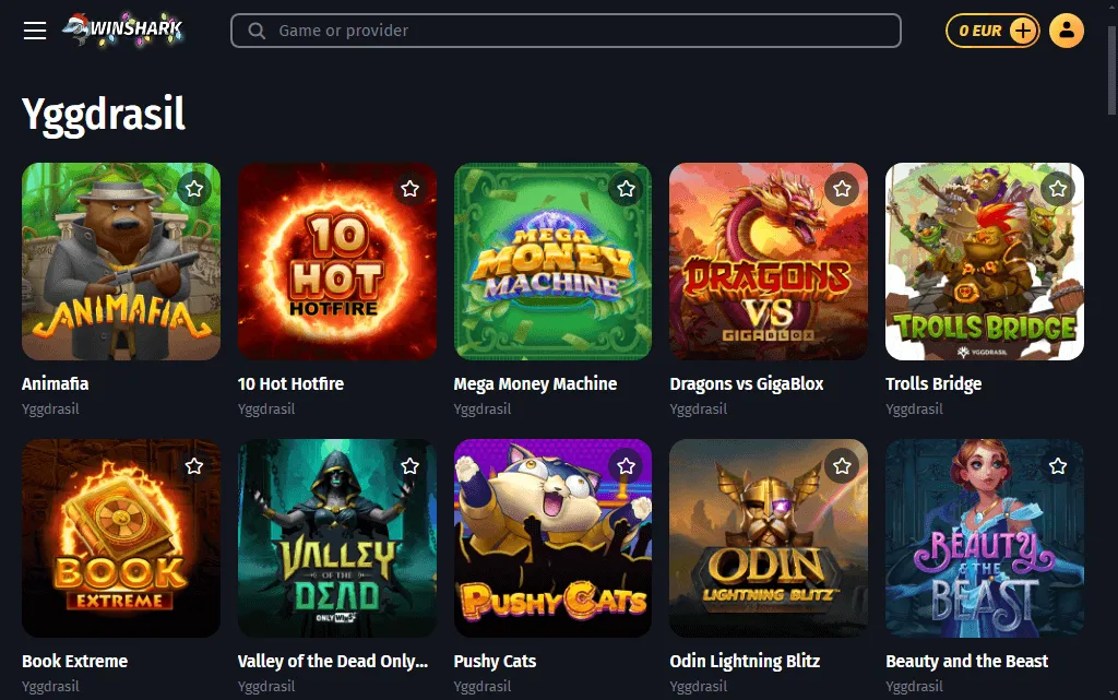 darunter Titel wie Gold Fiver, Vikings Go Berzerk und Wolf Hunters. Diese Spiele können auch im kostenlosen Demomodus getestet werden, ohne dass eine Registrierung erforderlich ist.