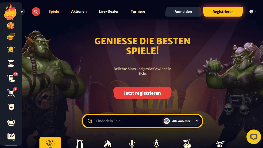  <strong>Einzahlungslimits:</strong>  Von 5 Euro bis zu 20.000 Euro pro Monat.